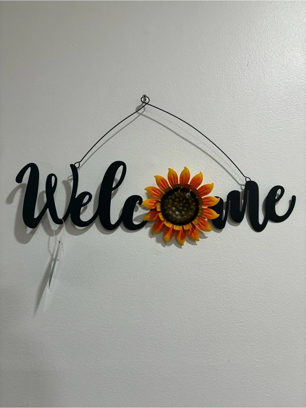 NWT- Metal- Welcome Sign with Sunflower Accent 🌻